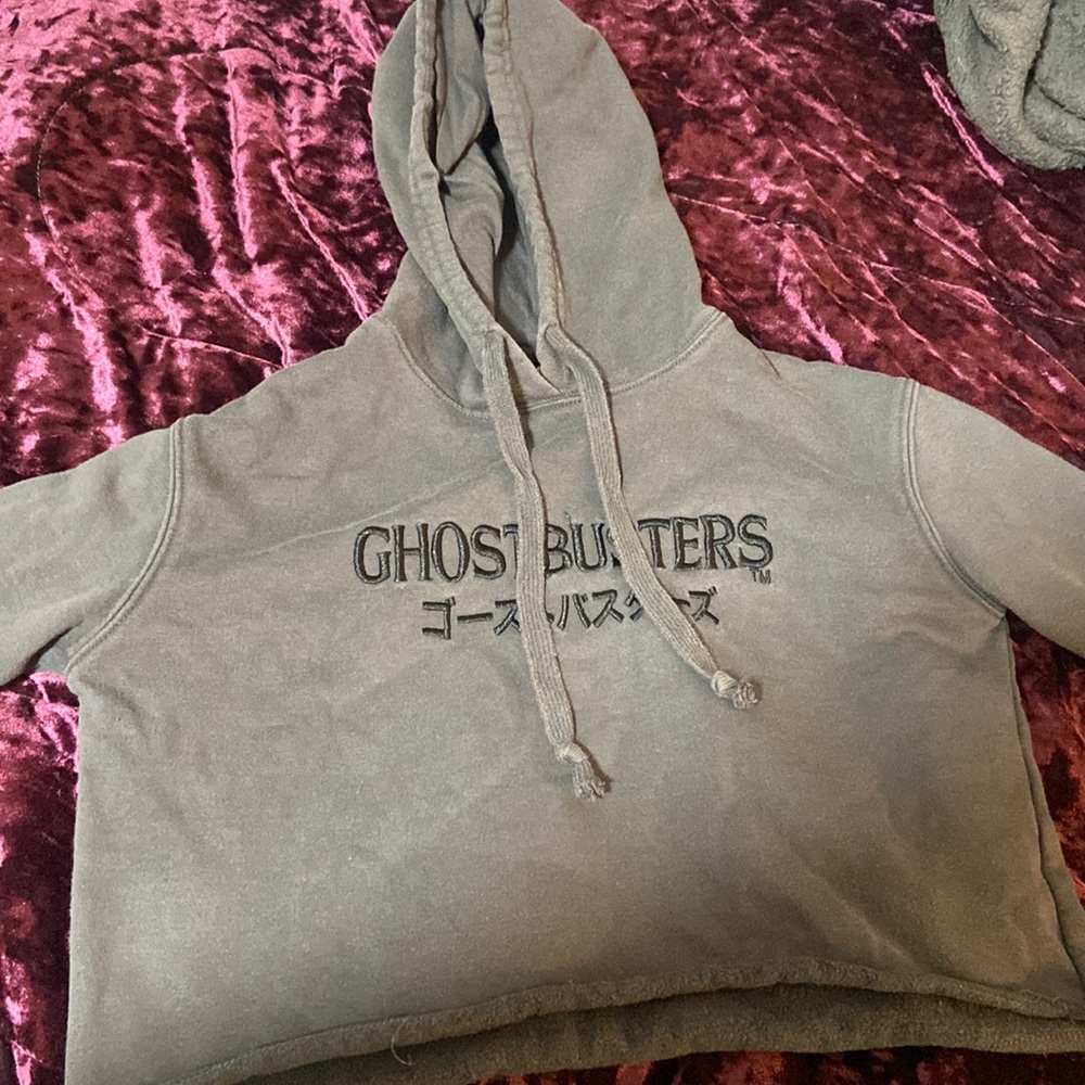 XS cropped hoodie